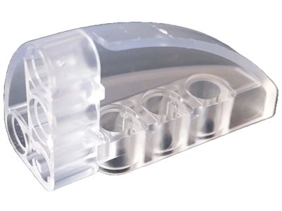 LEGO part Technic, Panel Gebogen 5 x 3 x 2 Ecke Viertelellipse, Rechts (2442)