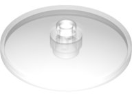 LEGO part Assiette 4 x 4 Inversée (Radar) avec Tenon Ouvert 35394