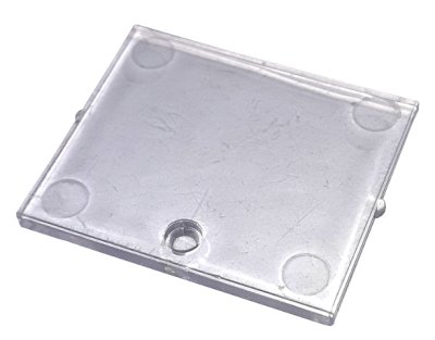 LEGO part Glass for Window 1 x 4 x 3 with Circle (3855a)
