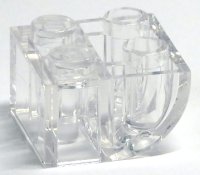 LEGO part Slope, Curved 2 x 2 Inverted 6826