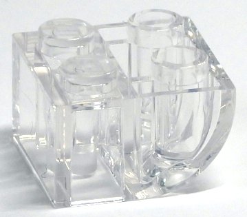 LEGO part Slope, Curved 2 x 2 Inverted (6826)
