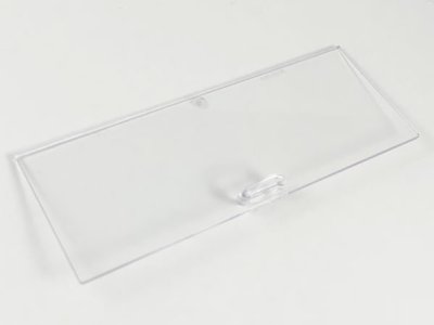 LEGO part Scala Window Glass 5 x 1 x 10 1/3 for Scala Window Frame 14 x 3 x 15 1/3 (6870)