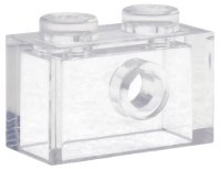 LEGO part Brick, Modified 1 x 2 with Stud on Side without Bottom Stud Holder 7133
