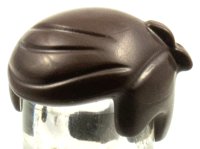 LEGO part Minifigure, Hair Short with 2 Locks on Left Side 15443