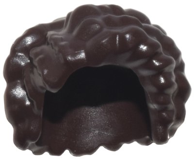 LEGO onderdeel Mini Pop, Haar Friends Kort met Krullen en Cornrows (2644)