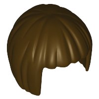 LEGO onderdeel Minifigure, Hair Short, Bob Cut 62711