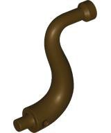 LEGO part Elephant Tail / Trunk with Bar End - Long Straight Tip 80497