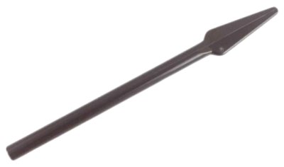 LEGO part Minifigure, Weapon Pike / Spear - Handle with Flat End (93789)