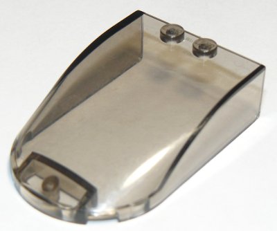 LEGO onderdeel Windscreen 6 x 4 x 1 1/3 Canopy Straight Sides (18973)