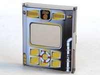 LEGO part Panneau 2 x 8 x 8 avec motif maritime Res-Q 30650pb03