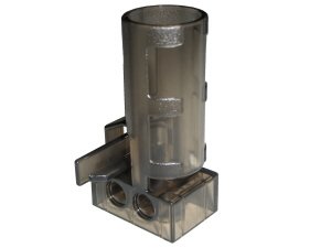 LEGO part Projectile Launcher, 2 x 3 x 4 2/3 Disk 2 x 2 (53990)
