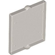 LEGO onderdeel Glass for Window 1 x 2 x 2 Flat Front (60601)
