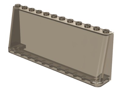LEGO part Windscreen 2 x 12 x 4 (6267)