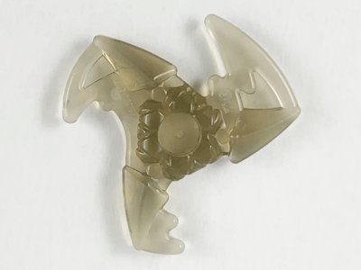 LEGO part Minifigure, Weapon Shuriken with Trailing Energy Effect (73766a)