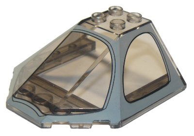 LEGO part Windscreen 6 x 6 x 2 Canopy with SW General Grievous' Starfighter 2020 Pattern (87606pb06)