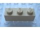LEGO part Modulex, Brick 1 x 3 (Lego on studs) (Mx1131L)