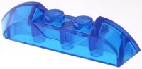 LEGO part Slope, Curved 4 x 1 Double with 2 Recessed Studs 40996
