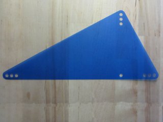 LEGO part Plastic Science & Technology Panel - Triangle Large (bb0278d)
