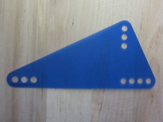 LEGO part Plastic Science & Technology Panel - Triangle Small (bb0278f)