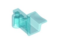 LEGO part Minifigurine, Ustensile Siège (Chaise) 4 x 2 x 2 avec Trou d'Axe 15104