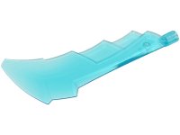 LEGO part Large Figure Weapon, Blade Serrated with Axle Hole 2144