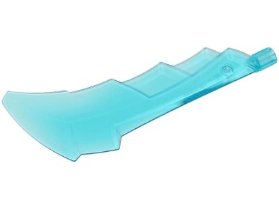 LEGO part Large Figure Weapon, Blade Serrated with Axle Hole (2144)