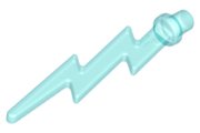 LEGO part Wave Angular Single with Bar End (Lightning Bolt) (27256)