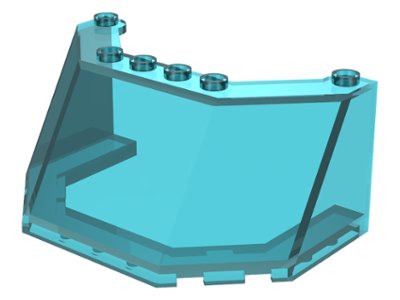 LEGO part Windscreen 5 x 8 x 3 (2826)