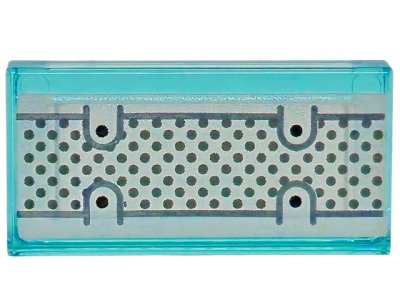 LEGO part Piastrella 1 x 2 con Puntini e Linee Neri e Grigio Blu Scuro su Pattern Sfondo Argento (3069pb1456)