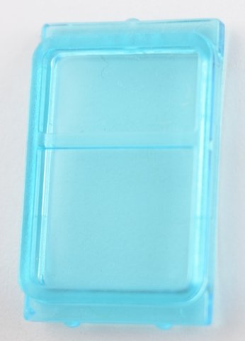 LEGO part Glass for Train Door with Lip on Top and Bottom (4183)