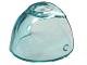 LEGO part Minifigure, Visor Large with Trapezoid Area on Top 89159