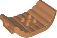 LEGO part Duplo Bridge Log with Holes (23927)