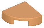 LEGO part Piastella, Rotonda 1 x 1 Quarto (25269)