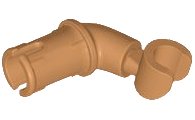 LEGO part Arm with Technic Pin with Medium Nougat Hand (67906c05)
