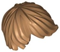LEGO part Minifigure, Hair Tousled with Side Part (87991)