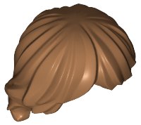 LEGO part Minifigure, Hair Tousled and Layered 92746
