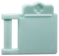 LEGO part Friends Accessories Medical Clipboard with Bar Handle 98393b