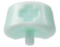 LEGO part Friends Accessories Medical Nurse Hat with Small Pin 98393h