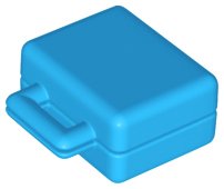 LEGO onderdeel Duplo Utensil Suitcase with Plain Front and Back (20302)