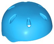 LEGO onderdeel Minifigure, Headgear Helmet Sports with Vent Holes (46303)