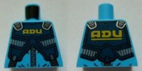 LEGO part Torso Alien Conquest ADU Soldier with Protection Vest Pattern 973pb0903