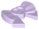 LEGO part Friends Accessories Hair Decoration, Bow with Heart, Long Ribbon, and Small Pin (11618)