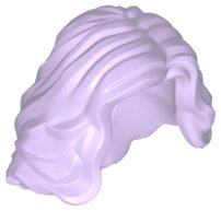 LEGO part Minifigure, Hair Female Mid-Length Wavy (23187)