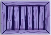 LEGO part Tile 2 x 3 with Dark Purple Shutter with Medium Lavender Wood Grain Pattern 26603pb359