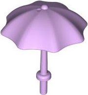 LEGO part Duplo Utensil Umbrella with Stop Ring (40554)
