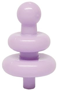 LEGO part Minifigure, Antenna with 2 Diffusers and Small Pin 5525