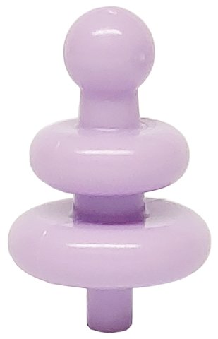 LEGO onderdeel Minifigure, Antenna with 2 Diffusers and Small Pin (5525)