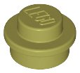 LEGO part Plate, Round 1 x 1 4073