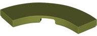 LEGO part Tile, Round Corner 3 x 3 Macaroni 79393