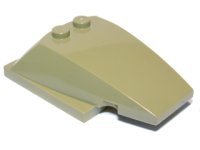 LEGO part Wedge 6 x 4 x 1 1/3 with 4 x 4 Base 93591